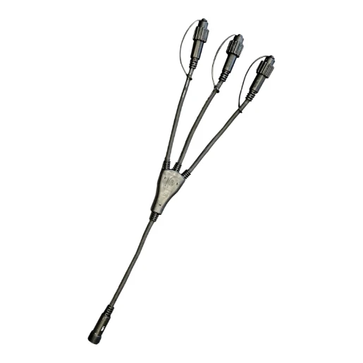 MK QuickFix divider quickfix ip67 verdeler met 3 uitgangen 220-240v 2xzwart MKI001125