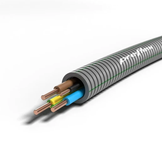 Preflex 16mm vd 3g2,5 g/g bl br+vd 1x1,5 zw-eca r100