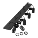 Calex Fixtures E27 pendelarmatuur industrieel rechthoekig zwart IP20 144215