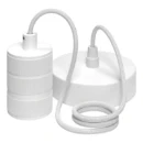 Calex Retro Pendant E27 pendelarmatuur zwart IP20 145566