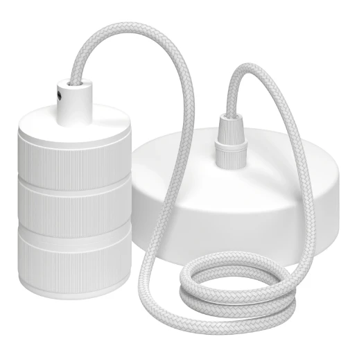 Calex Retro Pendant E27 pendelarmatuur zwart IP20 145566