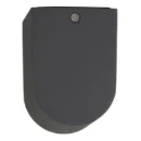 Bailey BaiLum GU10 buitenverlichting wandarmatuur d-vorm 81x68mm >80° - Schroefklem IP44 antraciet 145109