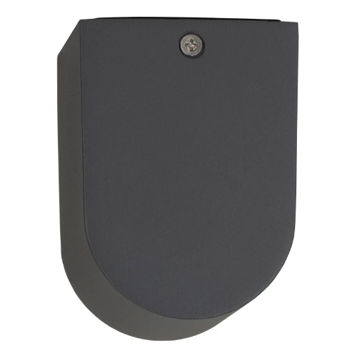 Bailey BaiLum GU10 buitenverlichting wandarmatuur d-vorm 81x68mm >80° - Schroefklem IP44 antraciet 145109