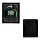 Bailey BaiLum GU10 buitenverlichting wandarmatuur vierkant 81x68mm >80° - Schroefklem IP44 antraciet 145110