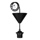 Bailey BaiLum pendant E27 hanglamp mm zwart IP20 141578
