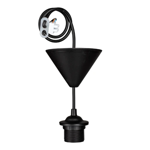 Bailey BaiLum pendant E27 hanglamp mm zwart IP20 141578