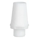 Bailey accessoire kabelklem m10 buitendraad mannelijk schroefdraad Kunststof 20mm Ø15mm Wit 141216