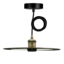 Bailey BaiLum pendant E27 pendelarmatuur mm brons IP20 143876