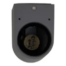 Bailey BaiLum GU10 buitenverlichting wandarmatuur d-vorm 81x68mm >80° - Schroefklem IP44 antraciet 145109