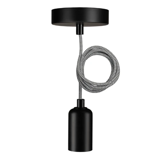 Bailey BaiLum pendant E27 pendelarmatuur reno mm zwart IP20 141478