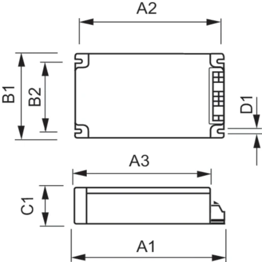 Philips HID-PrimaVision voorschakelapparaat 50/60hz elektronisch 150x90x37mm 100W IP20 8711500881861
