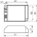Philips HID-AspiraVision Compact CDM voorschakelapparaat 50/60hz elektronisch 110x75x32mm 35 - 70W IP20 8718291233107