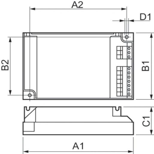 Philips HF Performer voorschakelapparaat 50/60hz elektronisch 103.8x67.8x30mm 18W IP20 8711500881038