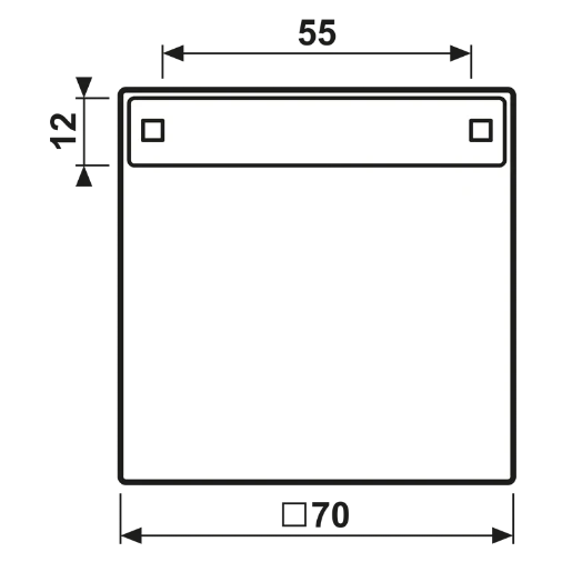 Jung LS range schakelwip enkele wip RVS ES2990NA
