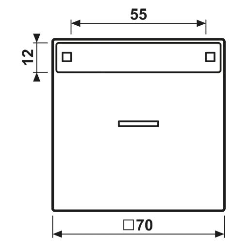 Jung LS range schakelwip controleschakelaar enkele wip RVS ES2990NAKO5