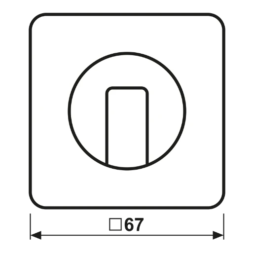 Jung CD range centraalplaat + knop voor timers cd500 draaiknop wit RAL 9016 CD1541WW