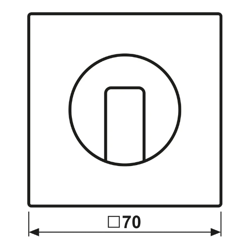 Jung LS range Bedieningselement afdekking draaiknop zwart RAL 9005 LS1941SWM