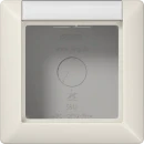 Jung AS range opbouwkap a(s)500 1-voudig wit Horizontaal en verticaal AS581ANAW