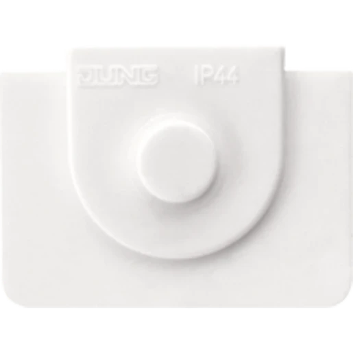 Jung NaV invoerstuk alpine wit voor kabelkanaal k25 wit RAL 9016 15WW