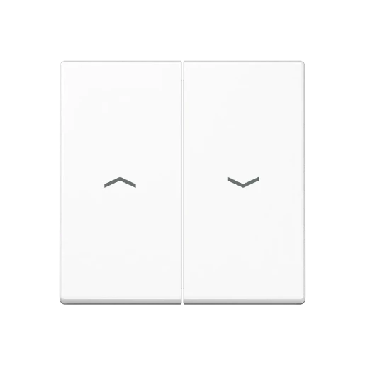 Jung A range Schakelwip A500 tweedelige wip wit RAL 9016 A595PWW