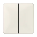 Jung CD range tastafdekking knx enkele drukker wit RAL 1013 CD401TSA