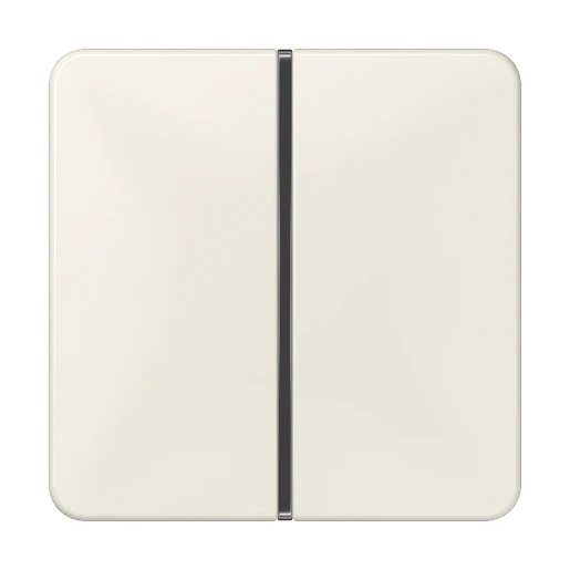 Jung CD range tastafdekking knx enkele drukker wit RAL 1013 CD401TSA