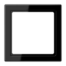 Jung LS range tussenraam ls990 zwart 55x55 70.5x7.9x70.5mm zwart RAL 9005 LS961Z5SW
