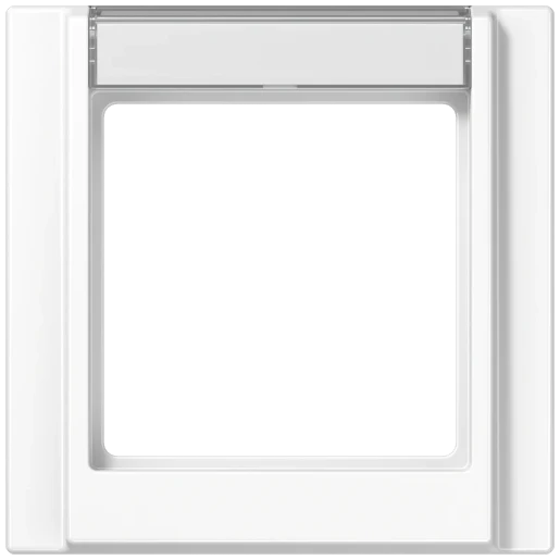 Jung A range afdekraam a500 1-voudig Horizontaal en verticaal Wit RAL 8022 IP44 A581NAWW