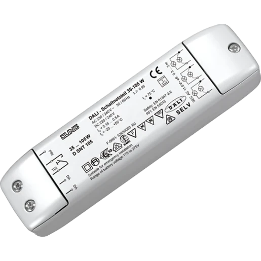 Jung Transformator laagvolt lichtsysteem 170x44x34mm35W dimbaar DSNT105