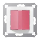 Jung AS range lichtsignaal a(s)500 kamerlamp/zoemer 55x55mm wit IP20 NRSAS0834RMWW