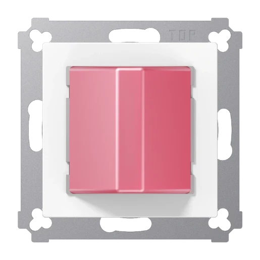 Jung AS range lichtsignaal a(s)500 kamerlamp/zoemer 55x55mm wit IP20 NRSAS0834RMWW