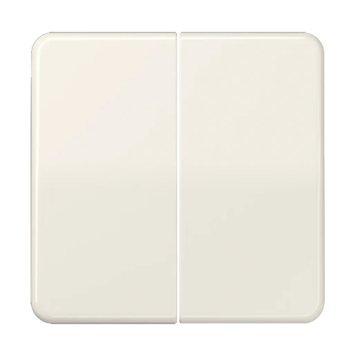 Jung CD range schakelwip serieschakelaar cd500 tweedelige wip wit RAL 1013 CD595