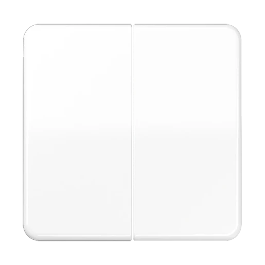 Jung CD range schakelwip serieschakelaar cd500 tweedelige wip wit RAL 9016 CD595WW