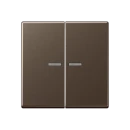 Jung A range Knx RF-tastafdekking KNX 2-voudig inbouw IP2X A10921STRFMO