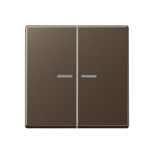 Jung A range Knx RF-tastafdekking KNX 2-voudig inbouw IP2X A10921STRFMO