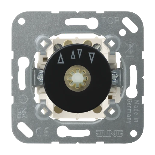 Jung sokkel jaloezie draaischakelaar impulsgever Draaiknop 1P IP2X 1234.10