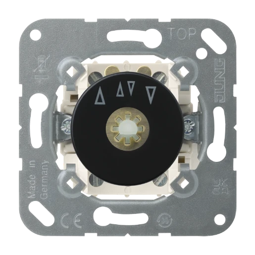 Jung Jaloezieschakelaar impuls-gever Draaiknop 2P IP2X 1234.20