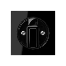 Jung A range Afdekking A500 draaiknop zwart RAL 9005 A1541SW