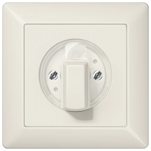 Jung AS range 3-stappenschakelaar a(s)500 wit 1-polig inbouw Schakeling 2 - 1 - 3 10A 230V AS15504.10N