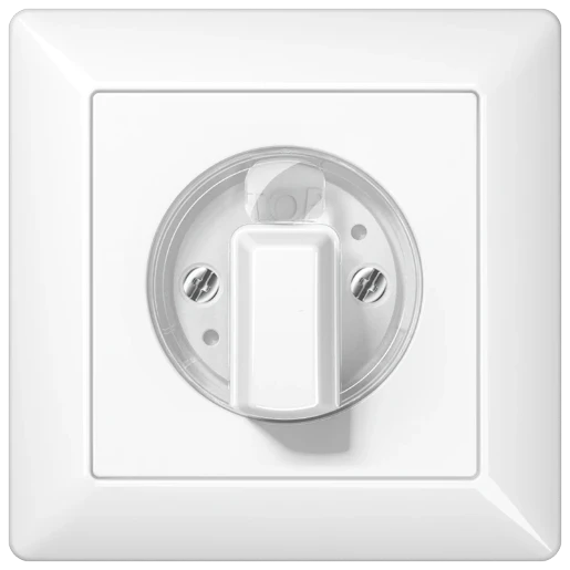 Jung AS range 3-stappenschakelaar a(s)500 wit 1-polig inbouw Schakeling 2 - 1 - 3 10A 230V AS15504.10NWW