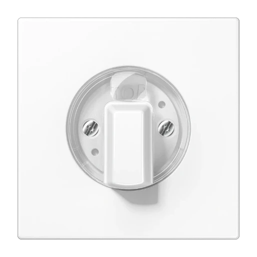 Jung LS range Centraalplaat LS990 + knop timers draaiknop wit RAL 9016 LS1941WW