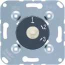 Jung 3-stappenschakelaar zonder nulstand inbouw Schakeling 2 - 1 - 3 16A 250V 1101-3
