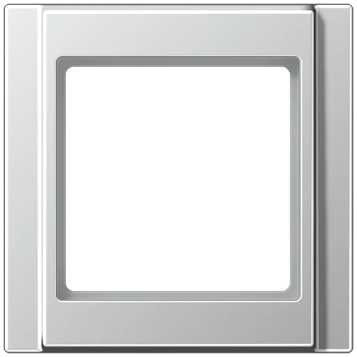 Jung A range afdekraam a500 1-voudig Horizontaal en verticaal Aluminium IP44 A581AL