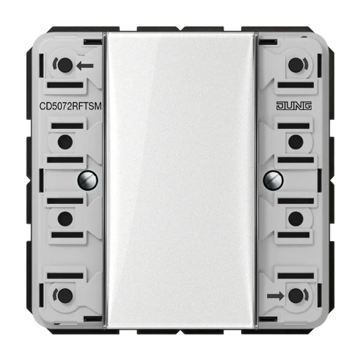 Jung CD range RF tastermodule CD500 KNX 2-kanalen CD5072RFTSM