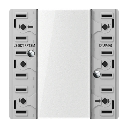 Jung LS range RF tastermodule LS99 KNX 3-kanalen LS5073RFTSM