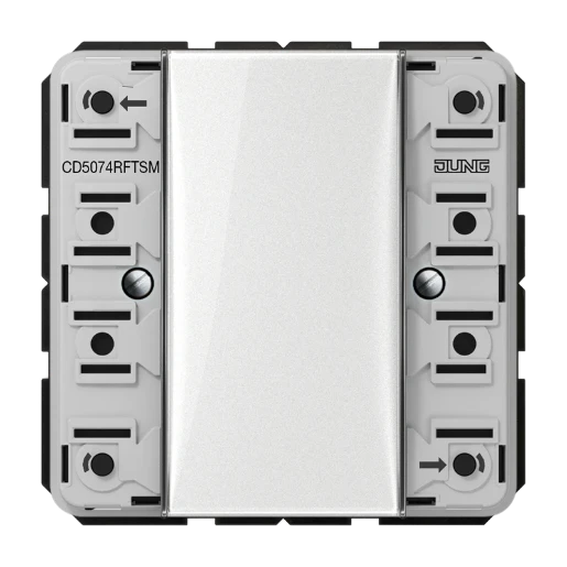 Jung CD range RF tastermodule CD500 KNX 4-kanalen CD5074RFTSM