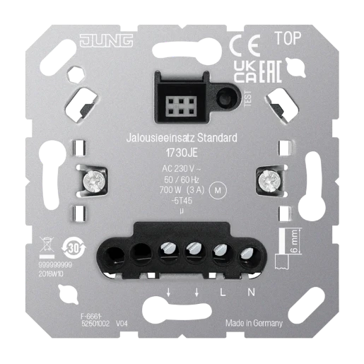 Jung Jaloezieschakelaar standaard Wip IP2X 1730JE