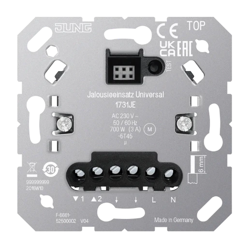 Jung Jaloezieschakelaar universeel Wip IP2X 1731JE