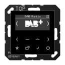 Jung AS/A range smartradio a500 DAB+ FM ontvanger zwart DABASW