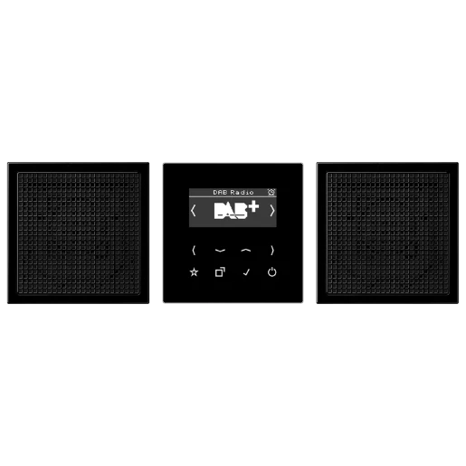 Jung LS range smartradio stereo ls990 DAB+ FM ontvanger zwart DABLS2SW